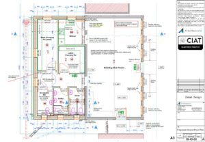 Extension building plans for sports club