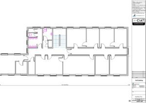 Survey floor plan conversion from commercial to flats to a listed building