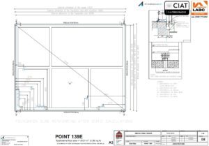 Detail design foundation plan for Dan-Wood timber frame new build house