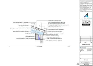 Eaves Detail for building regulations for house extension in Gloucester
