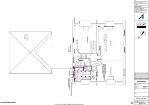 Detail design floor plan to large listed house in Gloucester